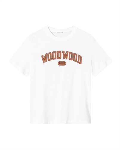 Wood Wood Alma IVY T-shirt White Shop Online Hos Blossom
