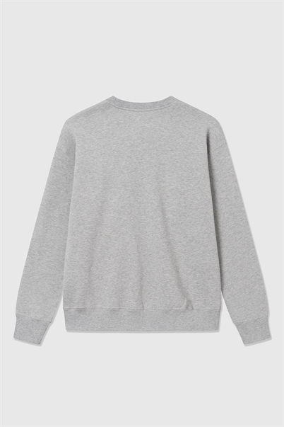 Wood Wood Jess Sweatshirt GOTS Grey Melange-Shop Online Hos Blossom