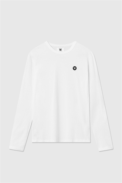 Wood Wood Mel Longsleeve T-shirt White Shop Online Hos Blossom