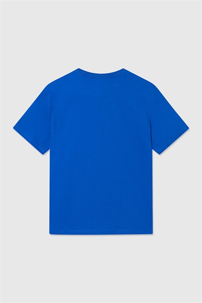 Wood Wood Sami Classic T-shirt Royal Blue Shop Online Hos Blossom