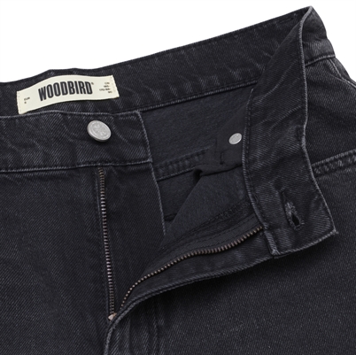 Woodbird WBKathy Crow Jeans Black Vintage-Shop Online Hos Blossom
