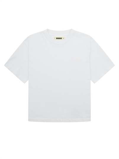 Woodbird WBjuno Base T-shirt White Shop Online Hos Blossom