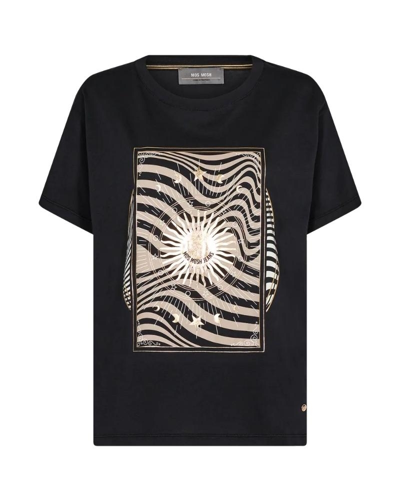 Ramira T-shirt Black - Shop Mos Nyhed