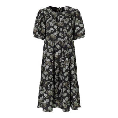Second Female Ellea Maxi Kjole Black 