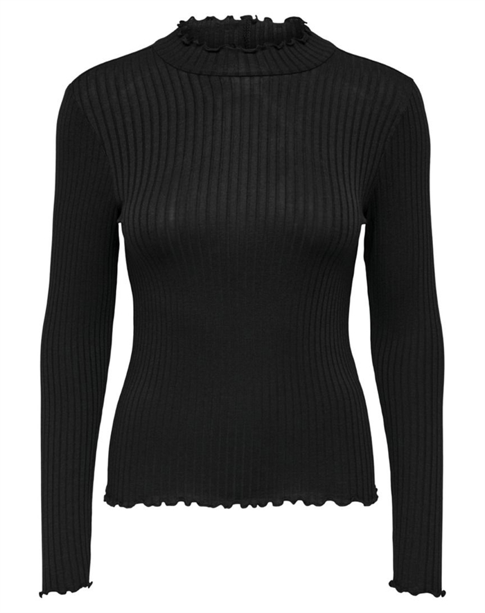 JDY - JDYFransiska Life Bluse - Black