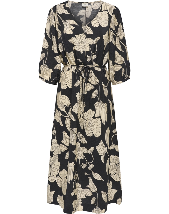 JDY - JDYTroya Life Midi Kjole - Black