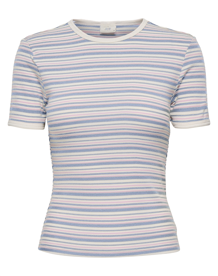 JDY - JDYLada T-shirt - Cashmere Blue/Mix