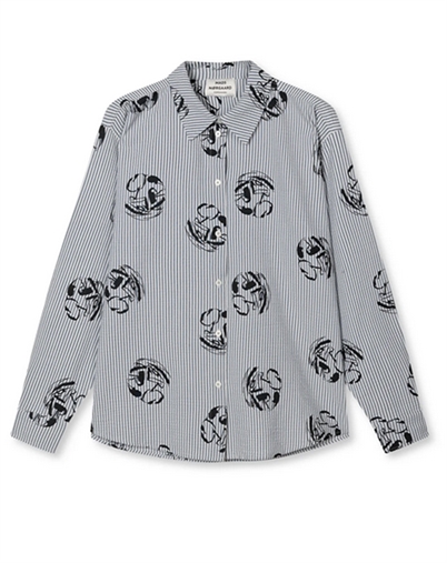 Mads Nørgaard - Crelly Skjorte - Vintage Indigo